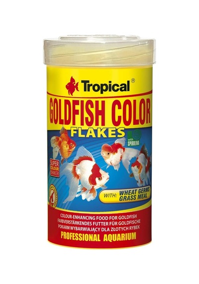 Tropical Gold Fish Color Flakes 100 Ml - 20 Gr Sku: Zeus8690010281616