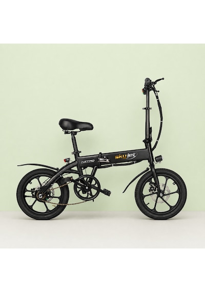 Skyjet S25 Elektrikli Bisiklet Siyah