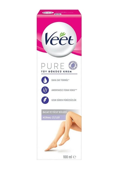 Veet Tüy Dökücü Krem Bacak ve Vücut Bölgesi Normal Ciltler