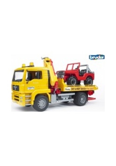 Bruder Man Araba Çekici ve Jeep  02750