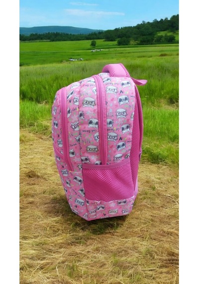 Kitty Kedi Model Pembe Okul Çantası Ve Beslenme Çantası