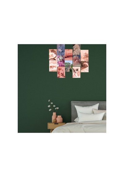 Kedi Cute Cats Soft Poster Duvar Kağıdı Seti