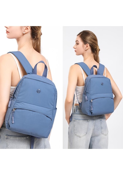 Smart Bags Mikro Poly Kumaş Kadın Sırt Çantası 3344 A.kahve