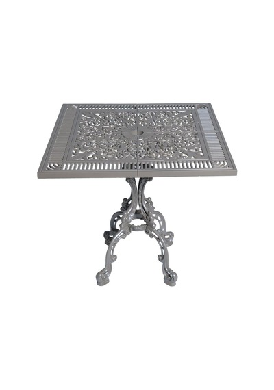 Alüminyum Döküm Bahçe Masası Cg604 75x75 Cm Genişlik 71 Cm Yükseklik Diğer