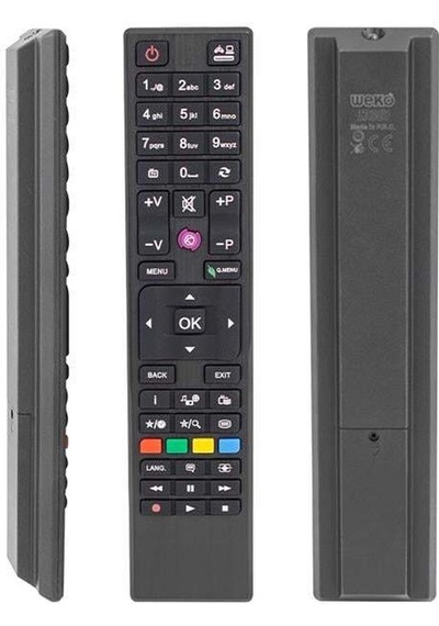 Vestel Uyumlu Seg Regal Kare Göbek Mor Tuşlu Lcd Led Tv Kumanda