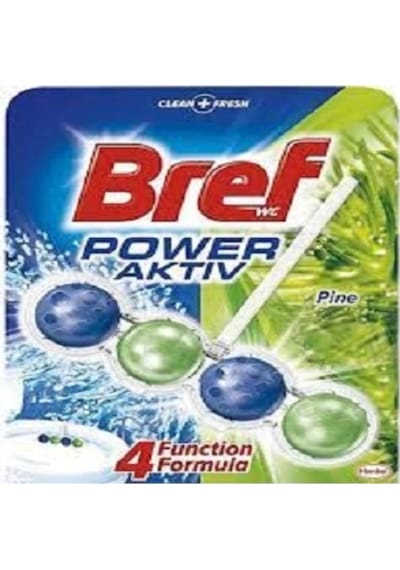 Bref Wc Power Aktiv Tekli Paket Katı Tuvalet Bloğu Çam