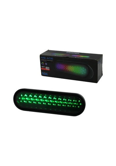 2x2 İnç Bluetooth Wireless Rgb Işıklı Hoparlör Speaker Typc-e To Usb Şarjlı 5w Bx40