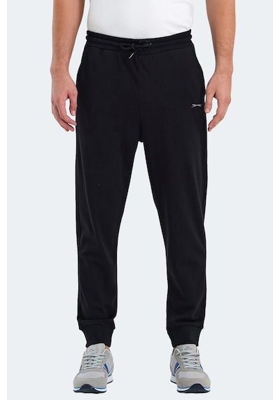 Slazenger Onıonıx I Erkek Cepli Siyah Eşofman Altı Siyah