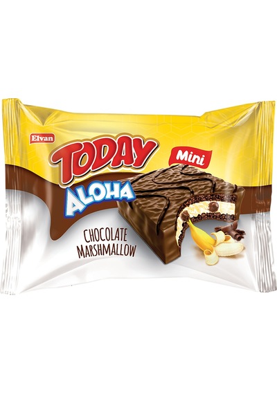 Aloha Mini Muzlu Marshmallowlu 20 Gr. 24 Adet (1 Kutu)