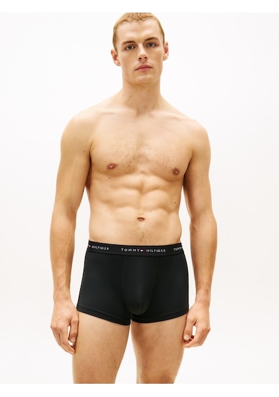 Tommy Hilfiger 3p Low Rıse Trunk Erkek Mor Boxer - Um0um03762 Tommy Hilfiger 3p Low Rıse Trunk Erkek Mor Boxer - Um0um03762