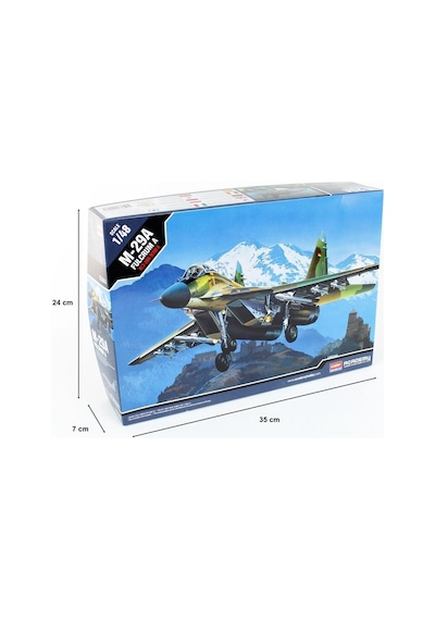 Academy 12263 1/48 Ölçek, M-29a Fulcrum A Savaş Uçağı, Plastik Model Kiti-51202