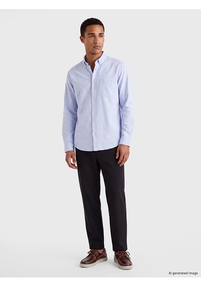 Lcw Vision Mavi Regular Fit Oxford Erkek Gömlek