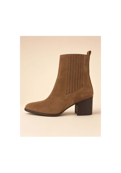 37brandshoes Süet Bot Bej Bej
