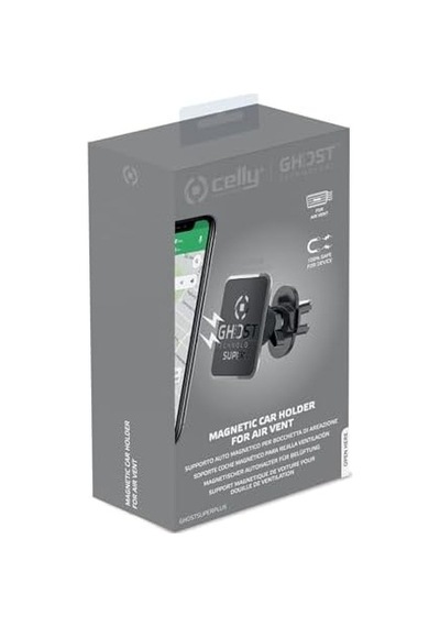 Celly Ghost Superpls Araç Telefon Turucu Siyah, 6 Ultra Güçlü Mıknatıs, Akıllı Telefonunuzun Cihaz Üzerinde En İyi Tutuşunu Sağlar,2 Adet Metal Plaka Dahildir, 6 Mm Derinliği Ve Şık Tasarım Celly Ghost Superpls Araç Telefon Turucu Siyah, 6 Ultra Güçlü Mıknatıs, Akıllı Telefonunuzun Cihaz Üzerinde En İyi Tutuşunu Sağlar,2 Adet Metal Plaka Dahildir, 6 Mm Derinliği Ve Şık Tasarım