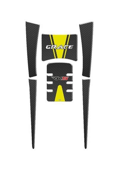 Rks Grace 202 160 Cc 2022 - 2024 Uyumlu Tank Pad 007 Çok Renkli