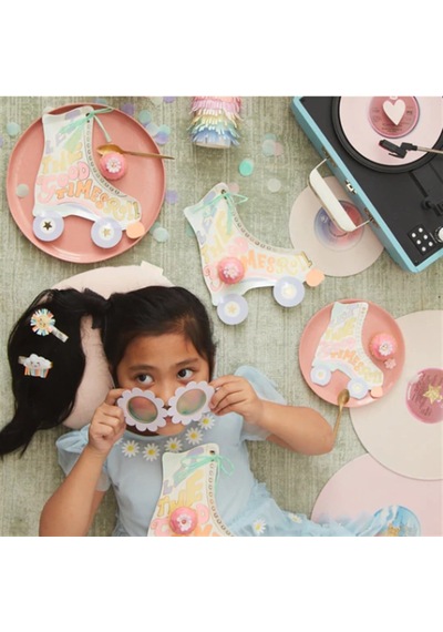 Meri Meri - Roller Skate Napkins - Paten Peçete - 16'lı