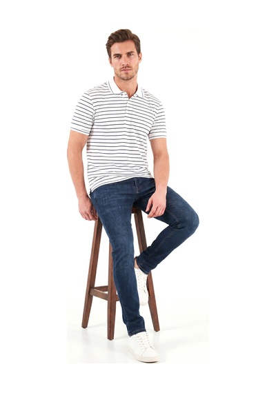 Buratti Erkek Polo T Shirt 5904026 İndigo