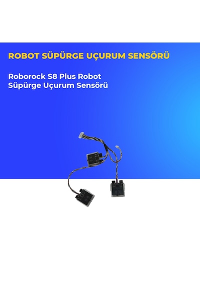 Roborock S8 Plus Robot Süpürge Uçurum Sensörü