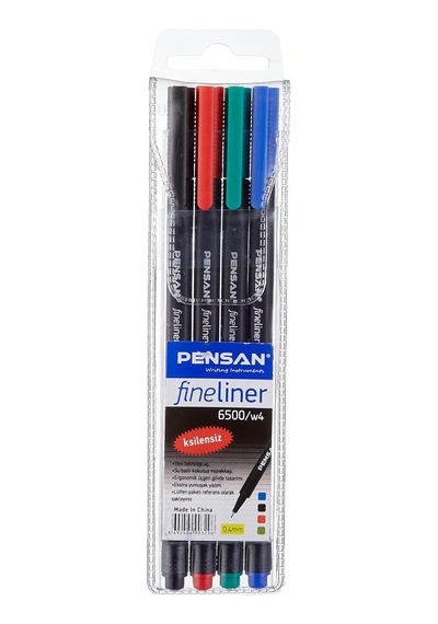 Pe6500flmsky4s 6500 Fineliner 4 Lü Set