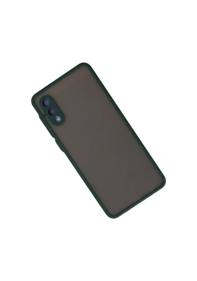 Samsung Galaxy A02 Uyumlu Kılıf Montreal Silikon Kapak - Yeşil