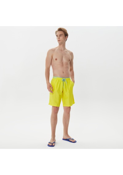 Moschino Erkek Sarı Deniz Şortu