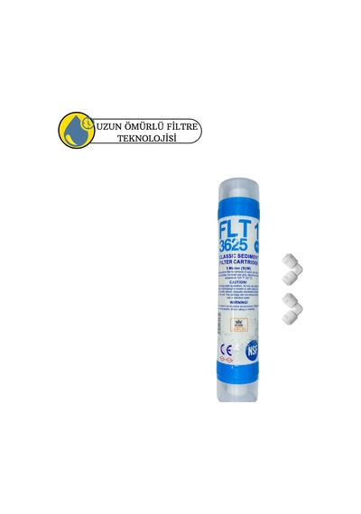 Pemax Water Solutions Kapalı Kasa Su Arıtma Cihazlarına Uygun Flt 3625 Sertifikalı 1 .aşama Sediment Filtre