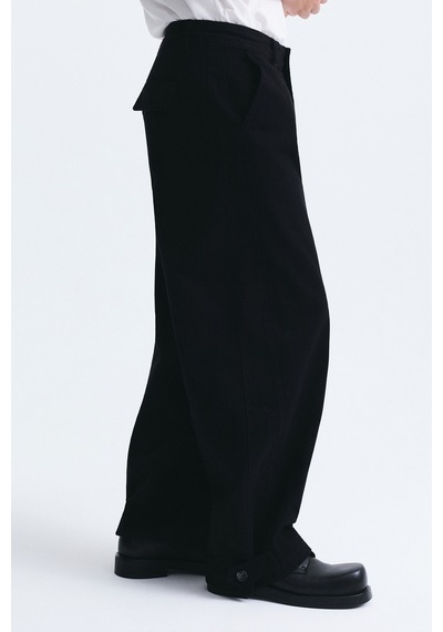 Vamos Relaxed Fit Pantolon Siyah