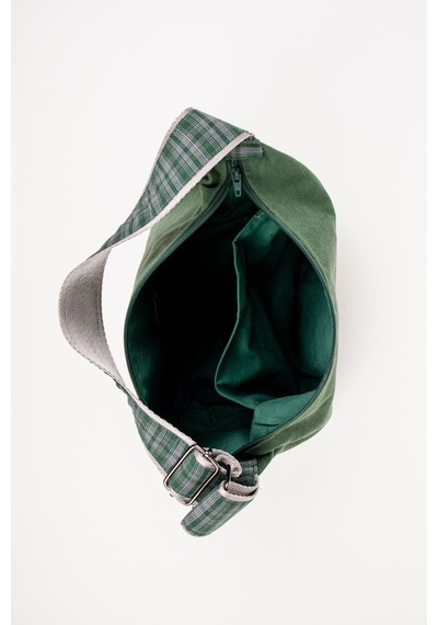 Fabric Craft Bag El Çantası Duck Kumaş Yeşil Ayarlanabilir Askılı Haki