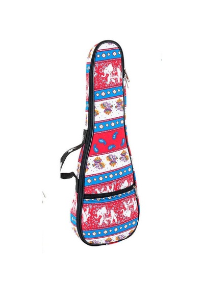 Puka Ub-H601-21 Renkl Soprano Boy Ukulele için Gig Bag Çanta