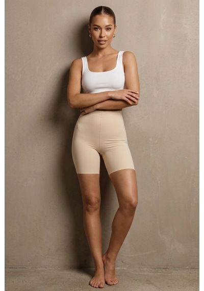 Fit Women Kadın Kumaş Boxer Kalıp Ten Korse