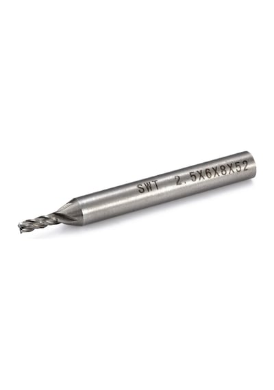 10 Adet Hss Düz Shank 4 Flüt End Mill Cnc Matkap Ucu Set 1.5