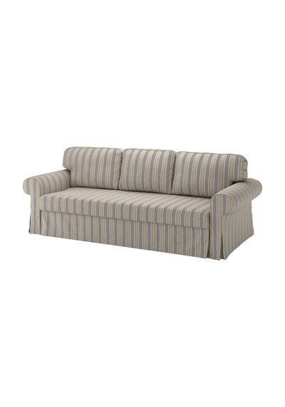 Ikea Bej Şık Kanepe - 3'lü Yataklı Kanepe Kılıfı