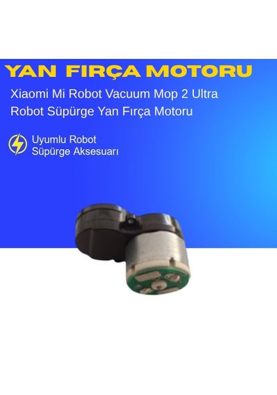 Xiaomi Mi Robot Vacuum Mop 2 Ultra Uyumlu Yan Fırça Motoru