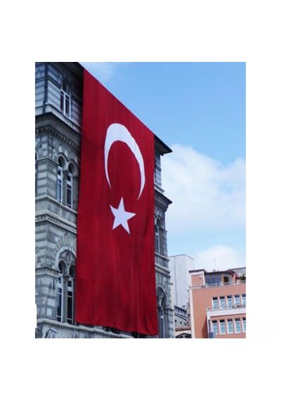 400 X 600 Cm 4 X 6 Metre Türk Bayrağı Kurumsal Cephe Kullanımı İçin, Dış Mekâna Uygun 400 x 600 CM