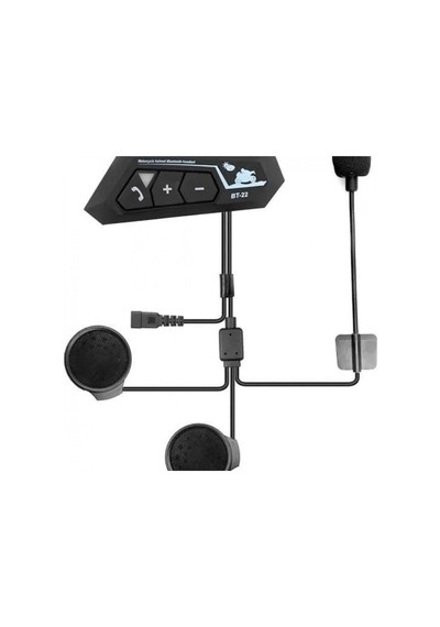 Bt22 Intercom Kask Kulaklığı 5.0 Bluetooth Motosiklet Kulaklığı