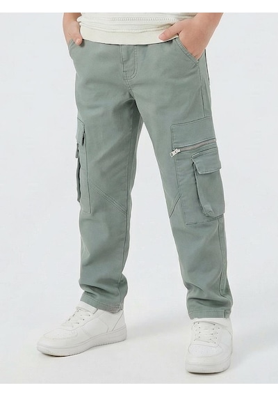 Xo Kids Erkek Çocuk Pantolon 4-13 Yaş 25290 Haki
