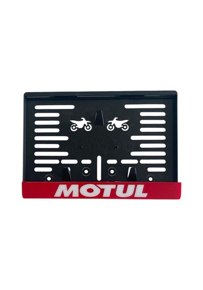 Tüm Motorlara Uyumlu Motosiklet Plakalığı Motul Tasarımlı Plakalık 1 Adet