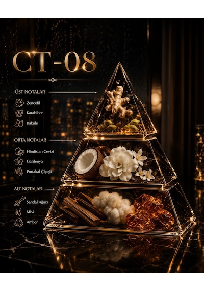 Calius Tibec Ct-08 Kadın Parfüm EDP 50 ML