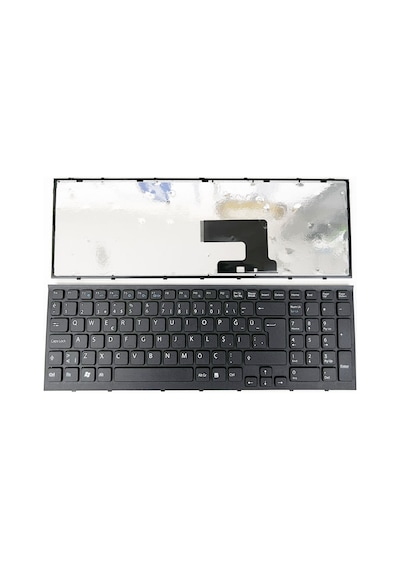 Sony Uyumlu Vaio VPCEH3G1E, VPCEH3H1E, VPCEH3J1E Klavye Siyah Çerçeveli