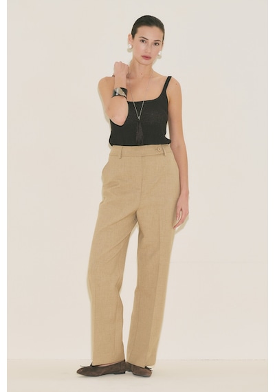 Manuka Straıght Klasik Pantolon Camel Ss26pnt00004-05 Camel