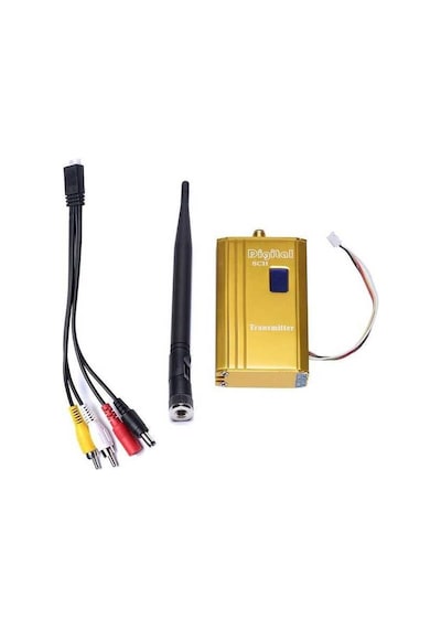 8 Kanal FPV Kablosuz Görüntü Aktarıcı Verici 1.2 Ghz 1500 mW