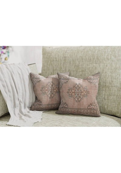 Turkıshrug Kıngdom Vintage Boho Tarzı Yastık Kılıfı 43 X 43 Çok Renkli
