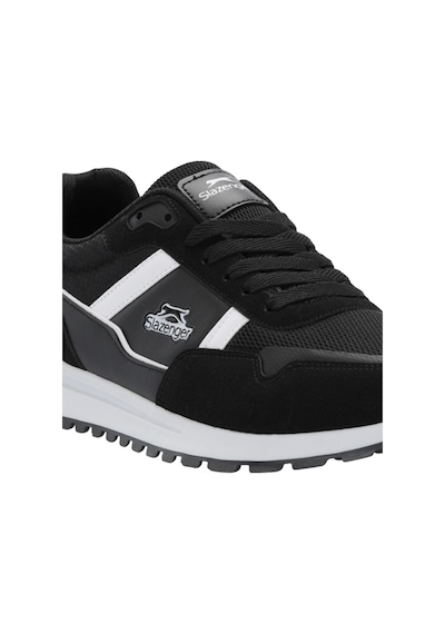 Slazenger OBSESSION I Erkek  Siyah / Beyaz Günlük Spor Ayakkabısı