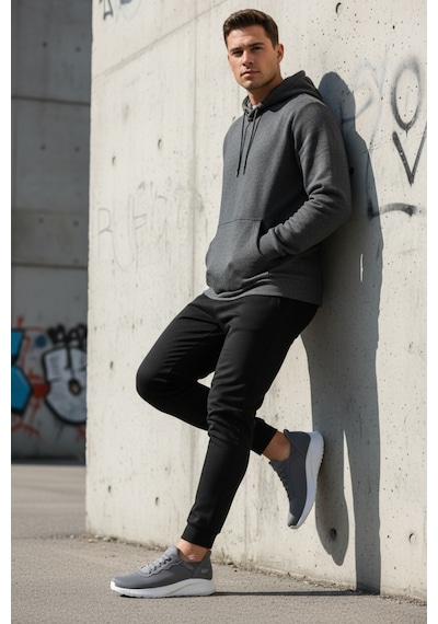 Skechers Erkek Bobs Squad Chaos Daily Hype Slip-ins Spor Ayakkabı 118300 Gri