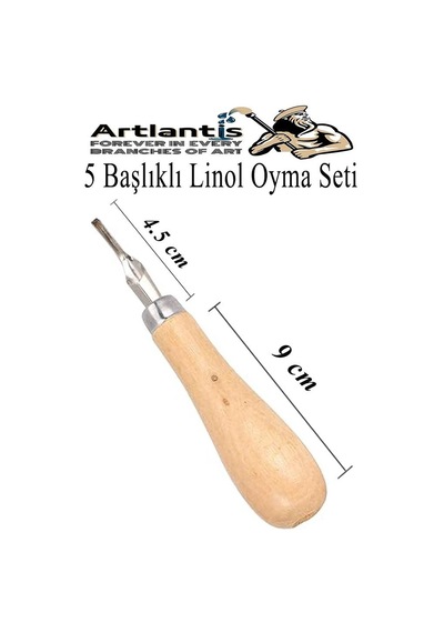 Linol Oyma Seti 7 Parça 1 Paket Linol Oyma Kesme Bıçak Seti