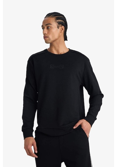 Defacto Standart Fit Bisiklet Yaka Modal Sweatshirt G6395ax25wnbk81 Siyah-bk81