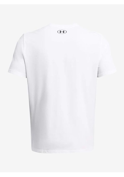 Under Armour Ua Gl Foundation Update Ss Erkek Antrenman Tişörtü 1382915-100 Beyaz