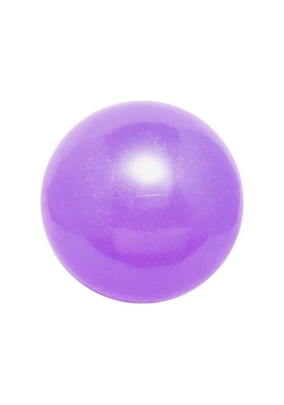 Gymo Cimnastik Topu 18cm Simli Lila
