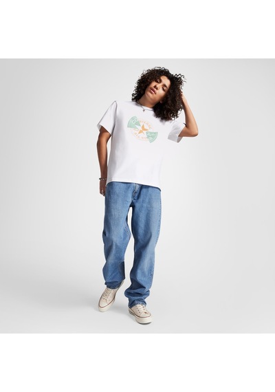 Converse Distorted Erkek Beyaz T-shirt