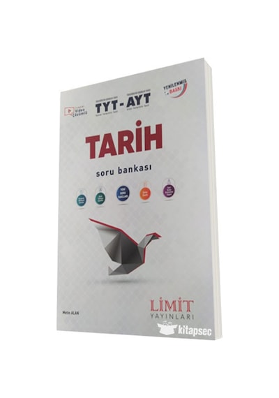 Limit 2024 - 2025 Müfredat Yeni Nesil Ayt Tarih Soru Bankası